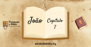 João capítulo 7 - estudando a Bíblia